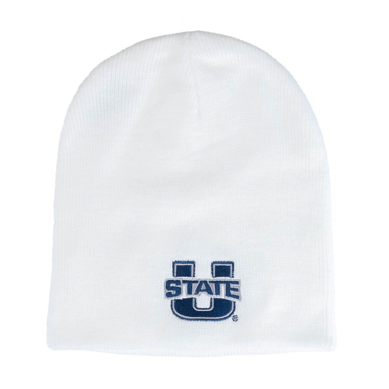 U-state non cuff white knit beanie
